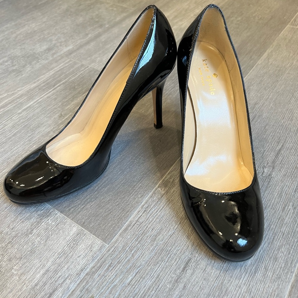 Kate Spade pumps patent leather black pump size 7